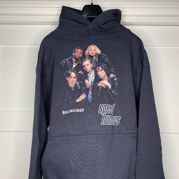 Balenciaga Speedhunters Oversized Double Layer Hoodie - Picture 1 of 13